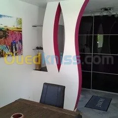 Placoplâtre b13 et pvc