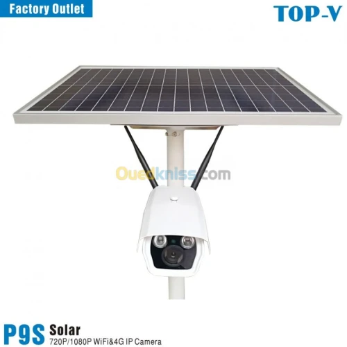 installation camera energie solaire
