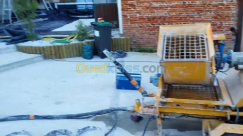 Revêtement des façade-monocouche