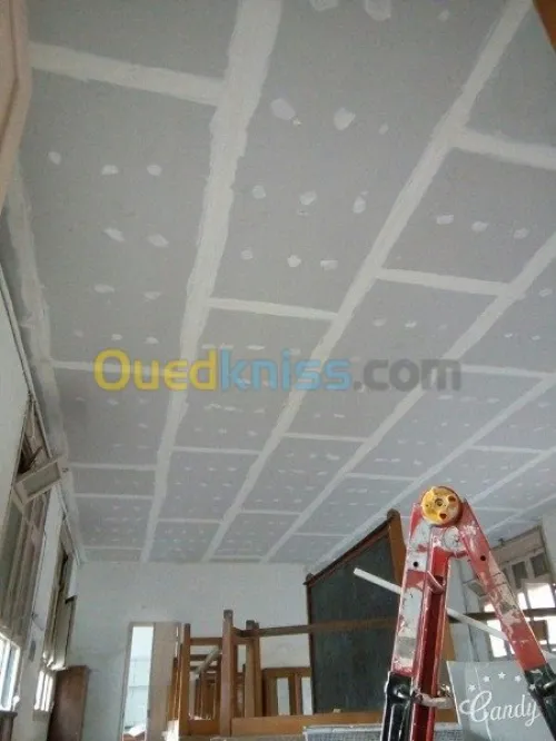 travaux placo pvc habillage mural 