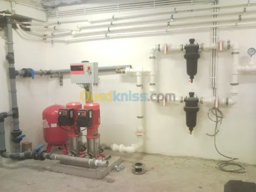 plomberie , chauffage central