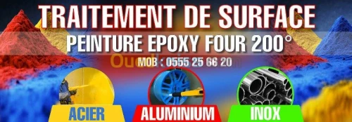 Peinture époxy au four