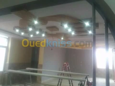 Habillage & faux plafond "placoplâtre"