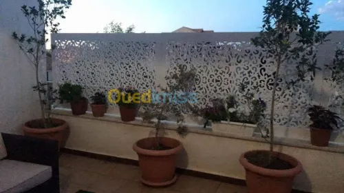 aménagement vis a vis terrasse  