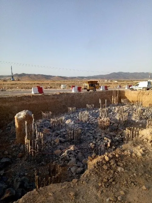 recepage des pieux de fondation 