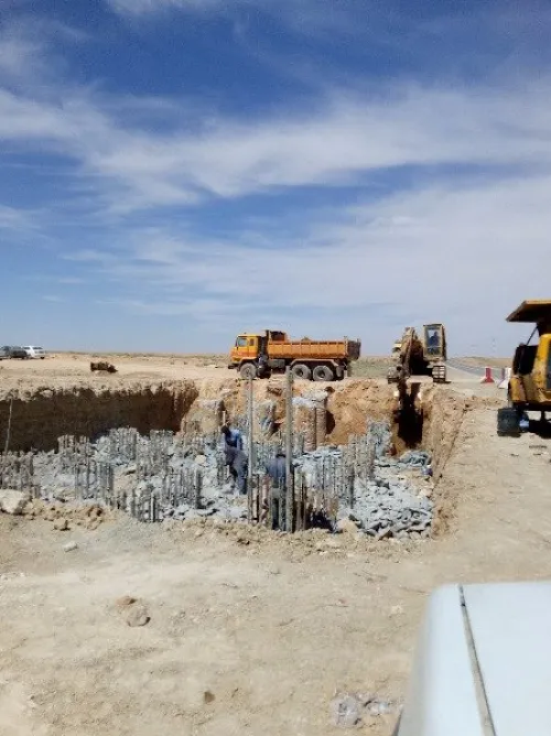 recepage des pieux de fondation 