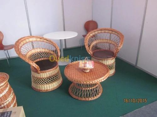 vannerie osier rotin