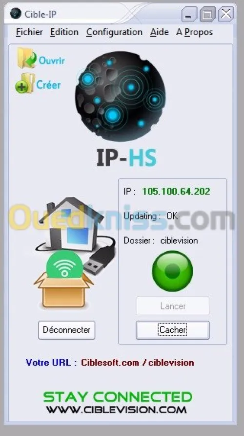 Logiciel  stabilisateur d'ip