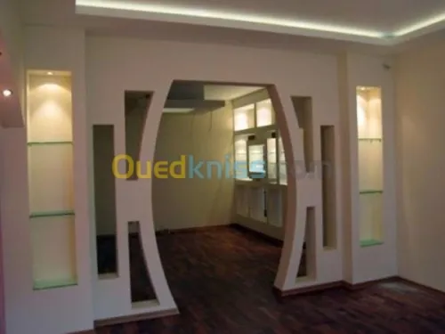 travaux Placo plâtre b13 et pvc