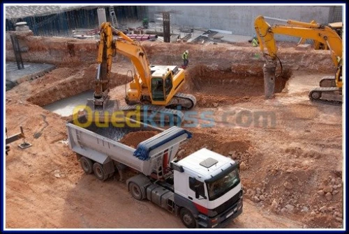 TRAVAUX DE DEMOLITION ET TERRASSEMENT