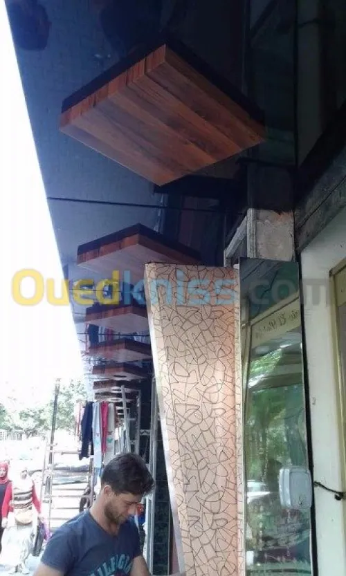 Habillage des façade en alucoband 