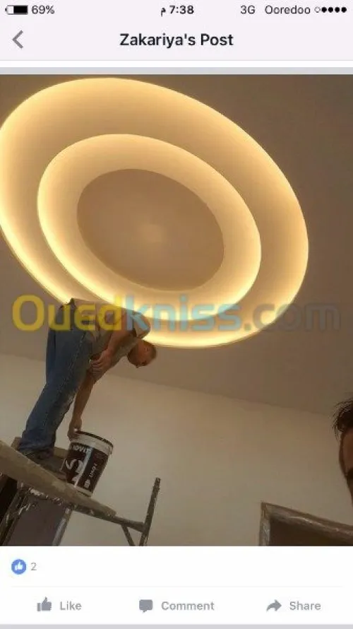  Placo plâtre b13 et PVC