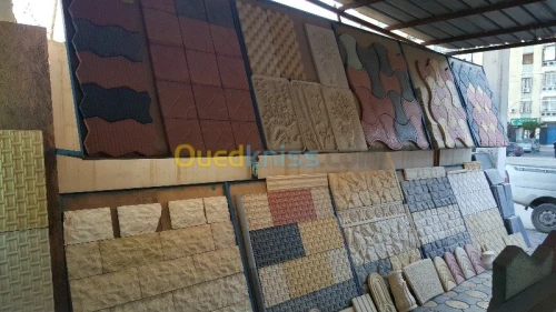 Pavee et pierr decotation