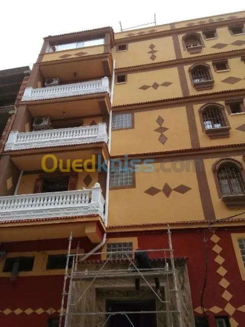 Revetement De Façade/Plâtre Projection