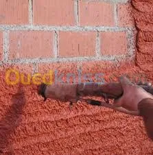 Revetement De Façade/Plâtre Projection