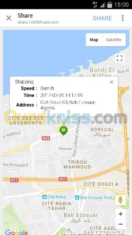 Tracker.gps.platforme