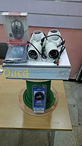 electricité et camera de surveillance