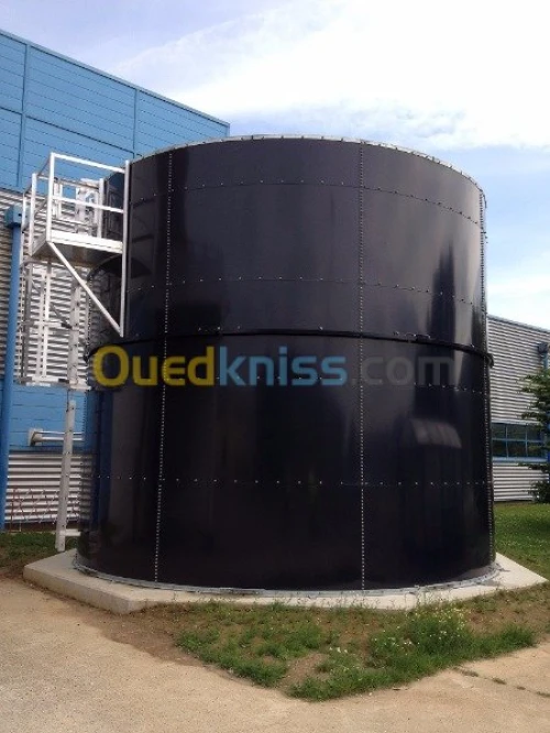 Installation de bacs de stockage 