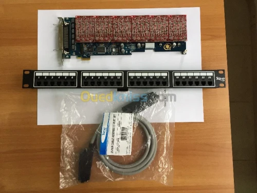 carte digium 24 port fxo complete
