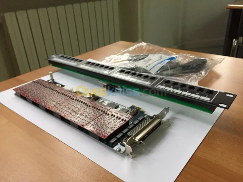 carte digium 24 port fxo complete