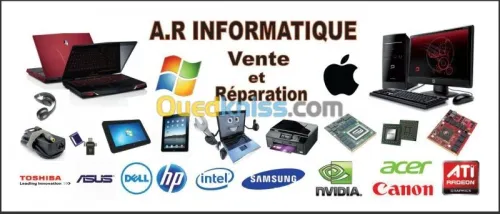 Reparation ordinateurs portables