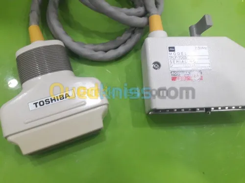 une sonde linéaire Toshiba (7.5 mHz)