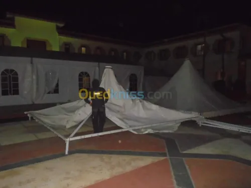 Location de chapito et organisation 