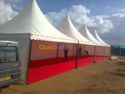 Location de chapito et organisation 