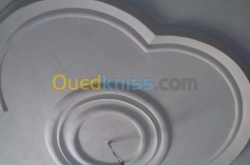 installation les rosaces en platre