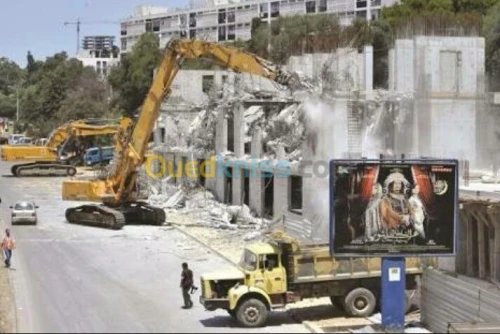 Démolition de  maison 