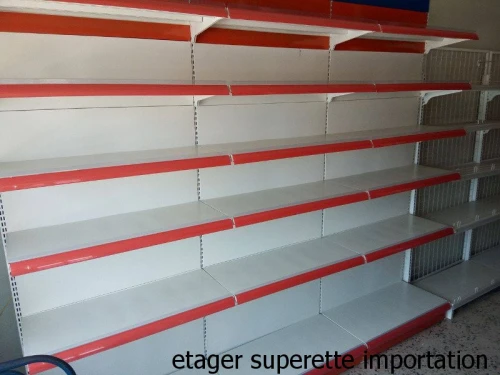 étagère superette 