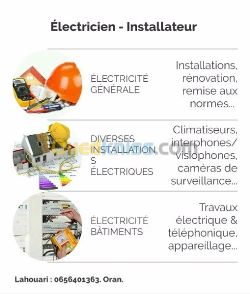 Diverses installations 