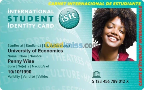 CARTE INTERNATIONALE 