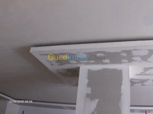 Revetement de facade /travaux de BA13