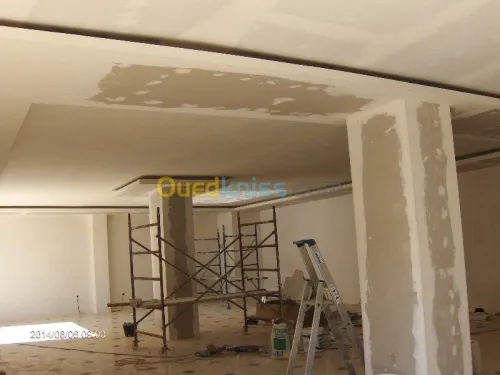 Revetement de facade /travaux de BA13