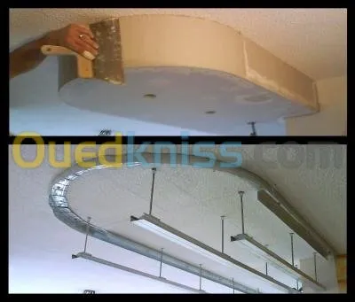 Revetement de facade /travaux de BA13