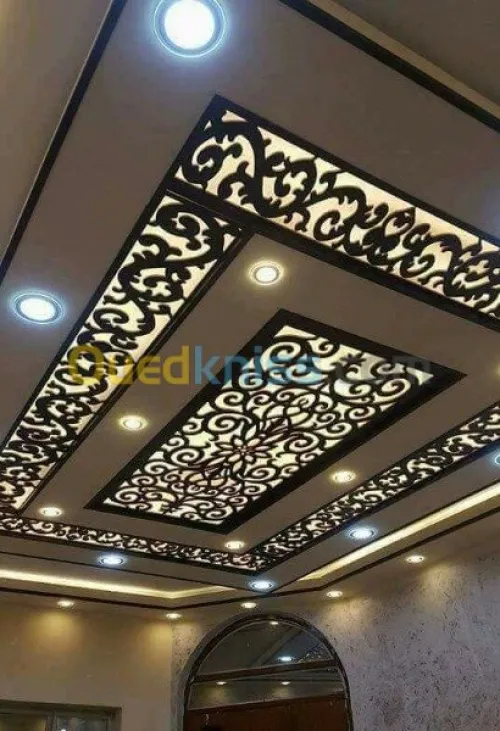 faux plafond placoplatre et revêtment