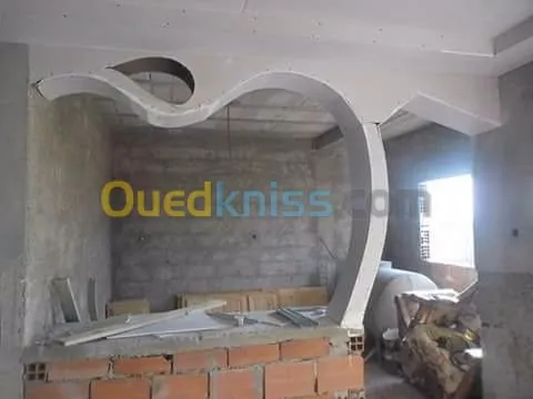 faux plafond placoplatre et revêtment