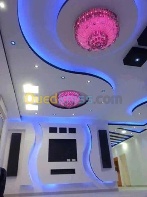 faux plafond et revêtement décoratif 