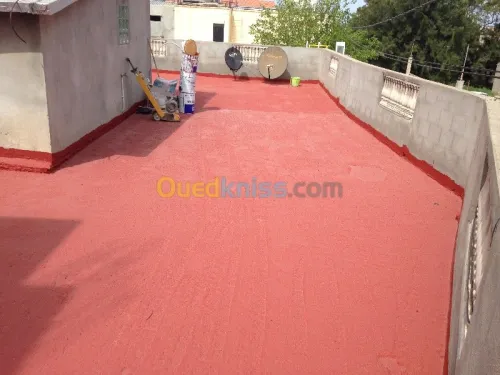 Vente et travaux d etanchieté liquide 