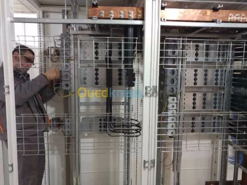 Câblage d'armoires électriques