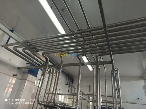 Fabrication. Montage. Réparation. Inox