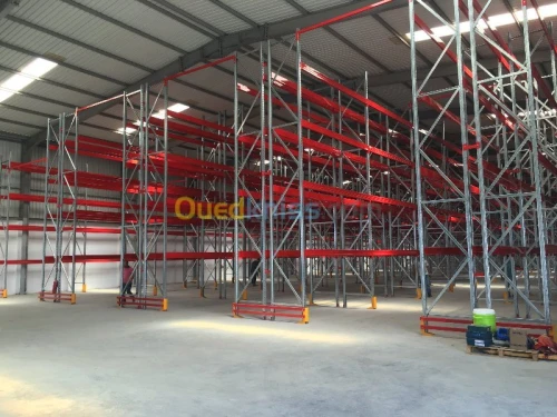 RAYONNAGES POUR  DEPOT DE LOGISTIQUE 