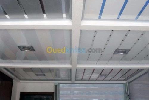 Faux Plafond  (B A 13+PVC)