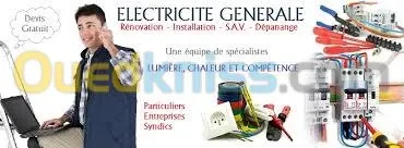 Électricien bâtiments et industriels