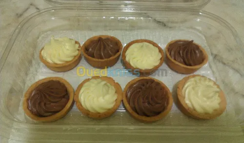 Mini tartes et gateaux traditionnels