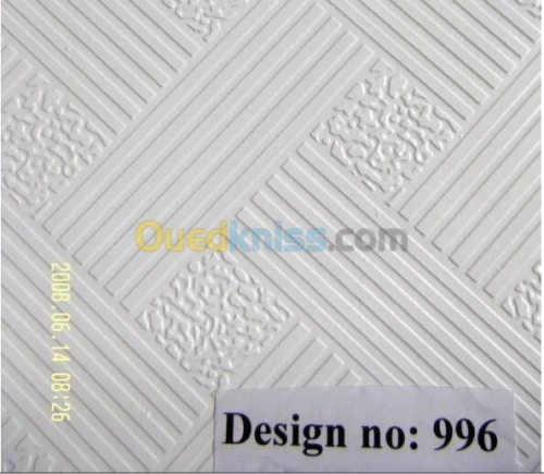 Faux Plafond demontable 60x60 