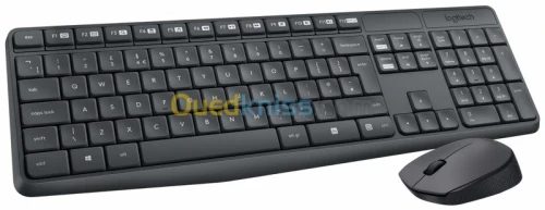LOGITECH MK235 Clavier & Souris - Sans Fil -