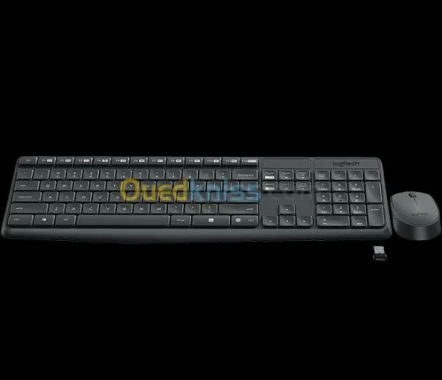 LOGITECH MK235 Clavier & Souris - Sans Fil -