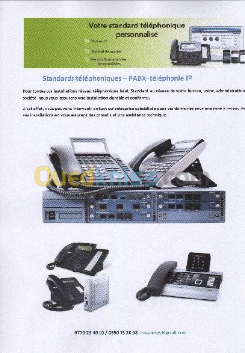 ENTREPRISE D’INSTALLATION DES RESEAUX 